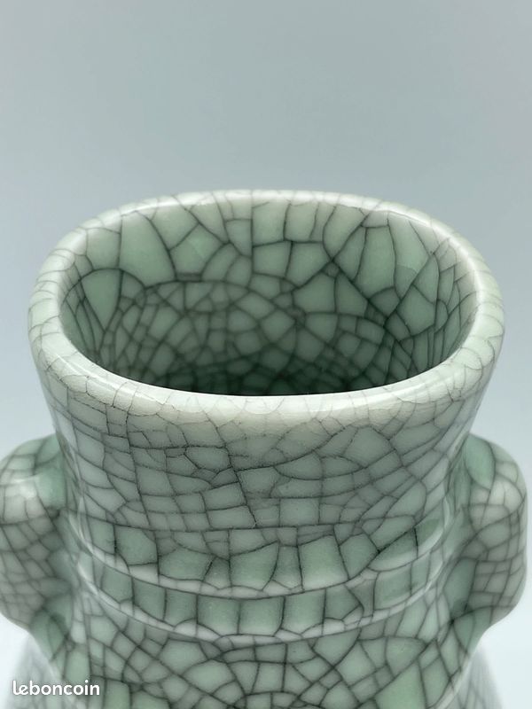Vase Asiatique Celadon (image 4)