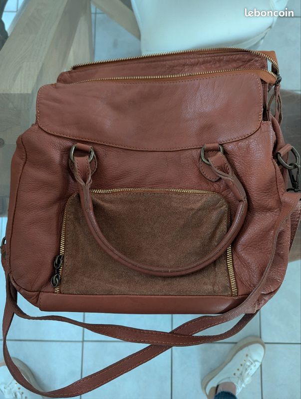 Sac à main en cuir (image 1)