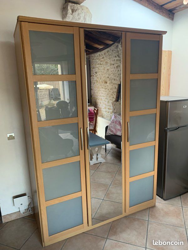 Armoir 3 portes et miroir (image 9)