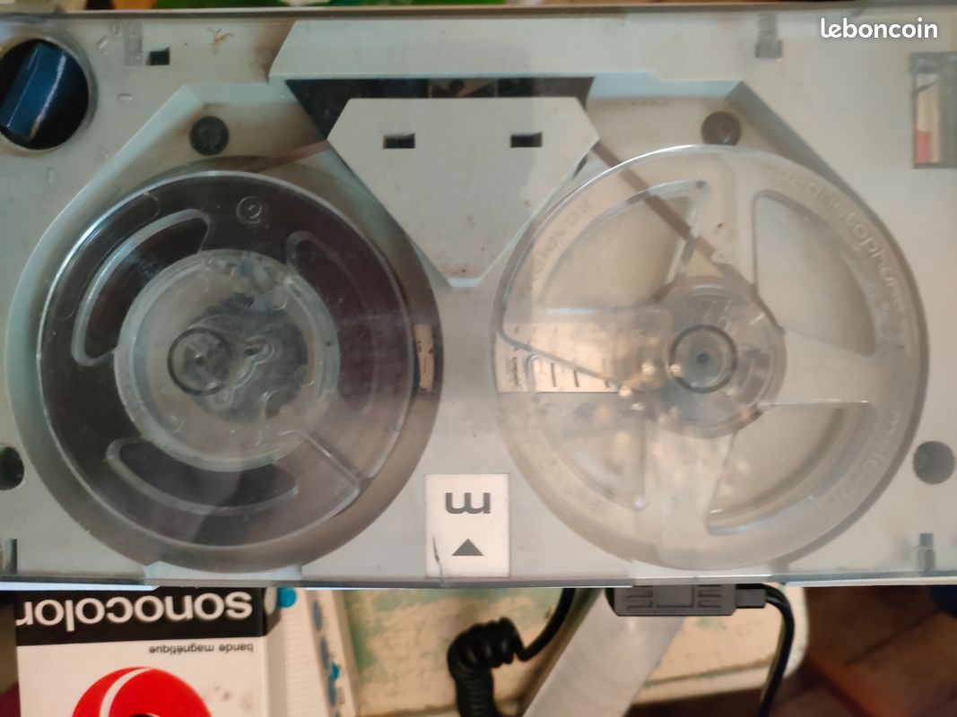Magnétophone à Bandes Mélovox S2002 – Pour Pièces Ou Restauration, Ne Fonctionne Pas