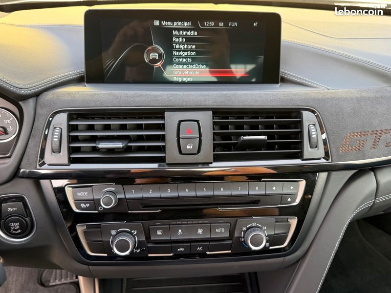 BMW M4 Coupé Série GTS 3.0 500 GPS Radar 1ère main Carbone Régul Clim (image 24)