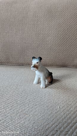 Jouet Mécanique Tôle – Chien Fox Terrier, GAMA, US Zone Germany