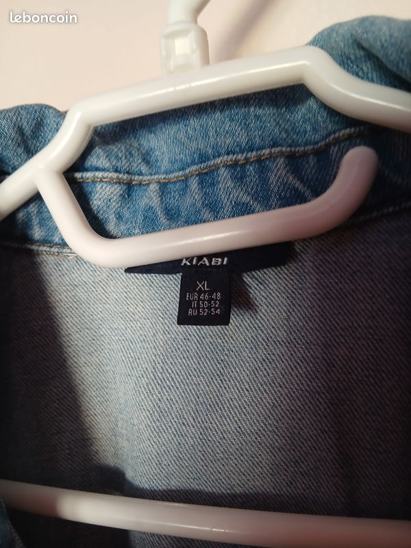 Blouson en jean.pour femme (image 3)
