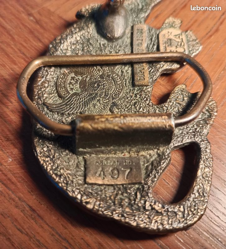 Boucle de ceinture à pièces jamais cassée - France
