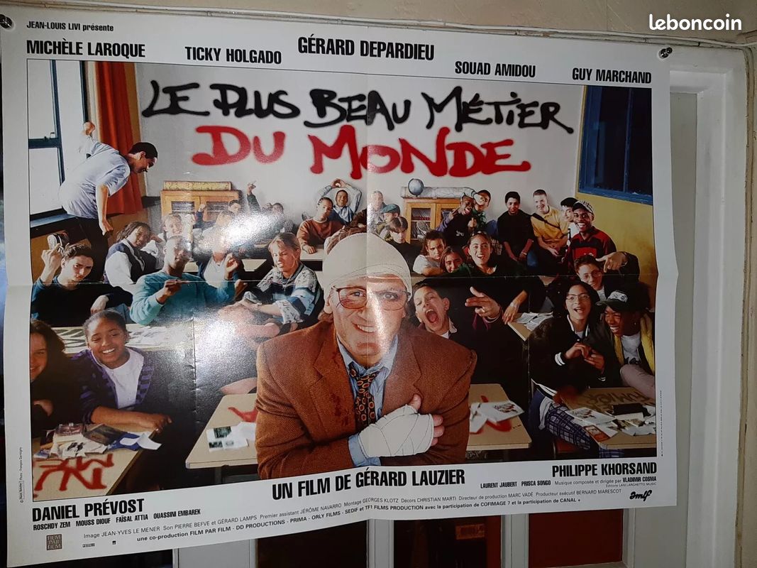 Affiche de cinéma Le plus beau métier du monde 60x80 cm (image 1)