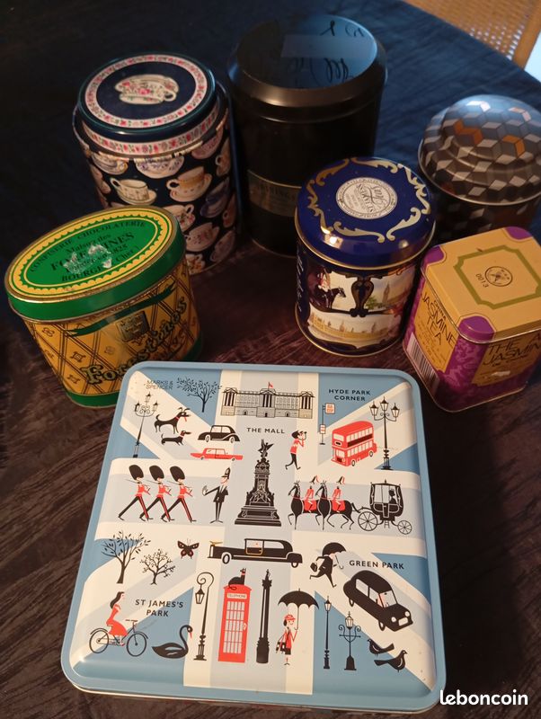 Lot de 7 boîtes à thé (image 1)