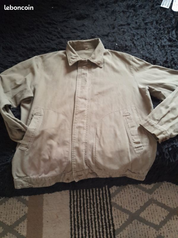 Veste kaki made in France Adolphe l'abondance qualité (image 4)