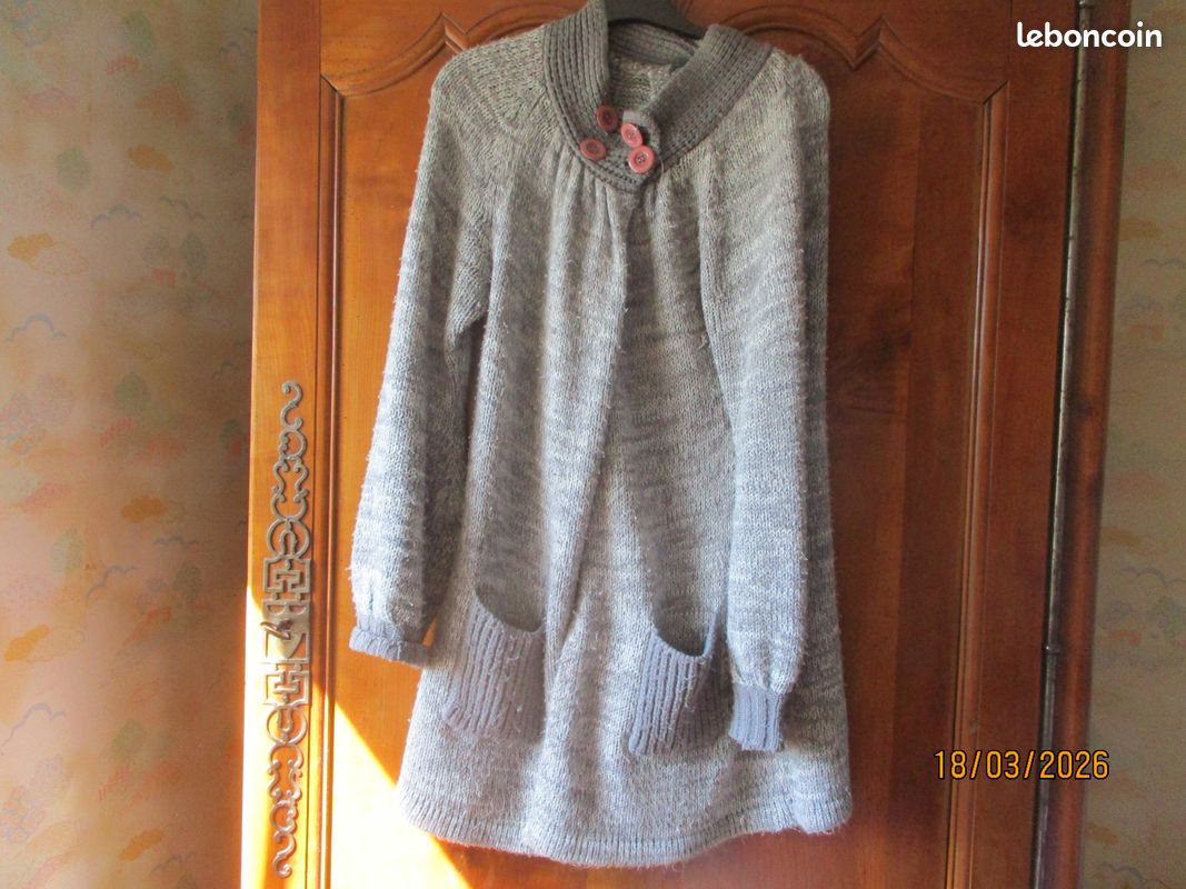 Grand gilet en maille (image 15)