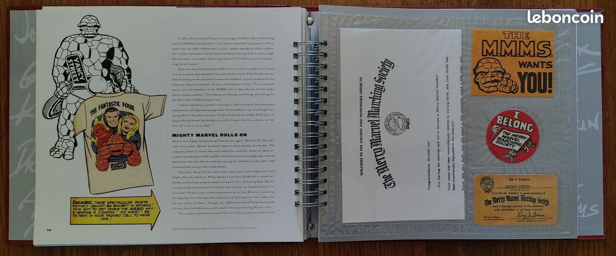 Livre de collection sur Marvel « The Marvel Vault : A Museum-in-a-Book » (image 6)