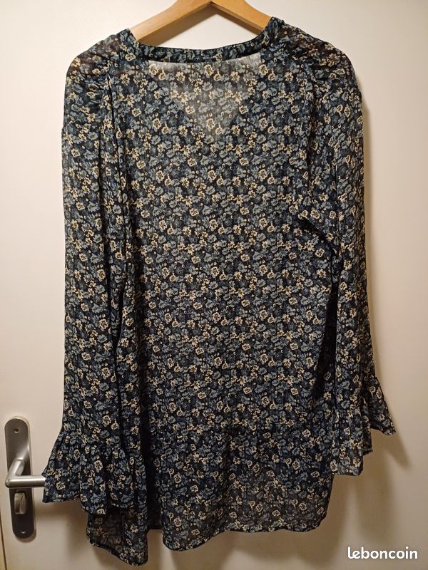 Blouse/chemisier imprimé fleuri Blancheporte Vêtements
