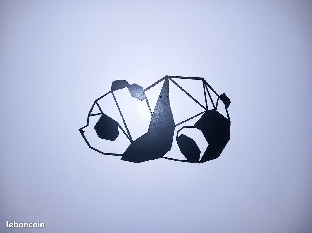 Décoration murale enfant panda (image 1)