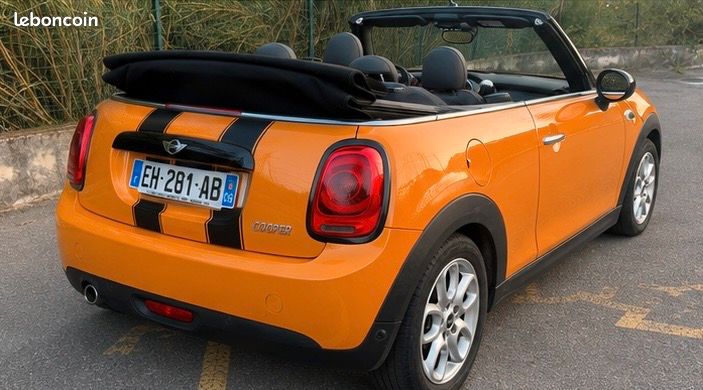 MINI COOPER CABRIOLET 136ch 1er main 35000 KM (image 2)