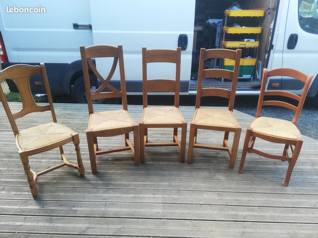 Chaises bois (image 1)