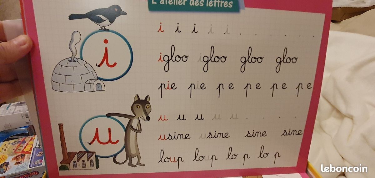 Jeu "mon atelier Ecriture" en parfait état (image 2)