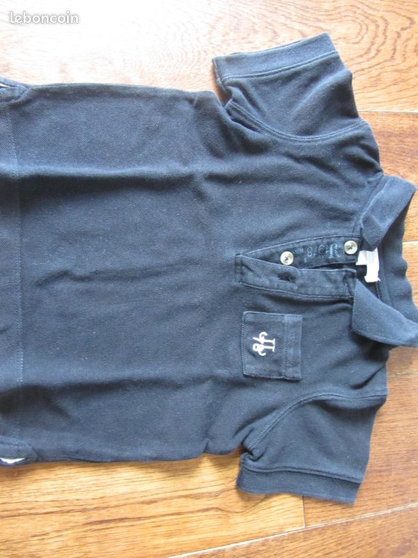 Polo bleu marine JACADI 24 mois TBE (image 1)