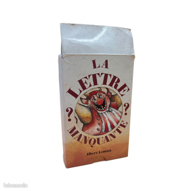La Lettre Manquante - Seuil Jeunesse - Jeu de cartes educatif 6 ans 1-4 joueurs - Occasion Verifiee (image 1)