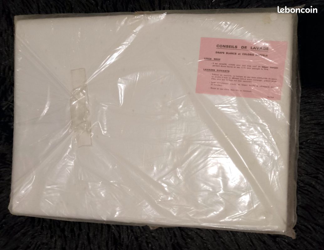 Drap en lin MÉTIS, neuf dans son emballage d'origine, 2.40 M X 3.10 M (image 5)