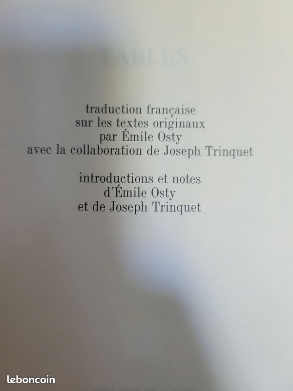 La Bible Osty - Édition France Loisirs 1973 - Très bon état (image 5)