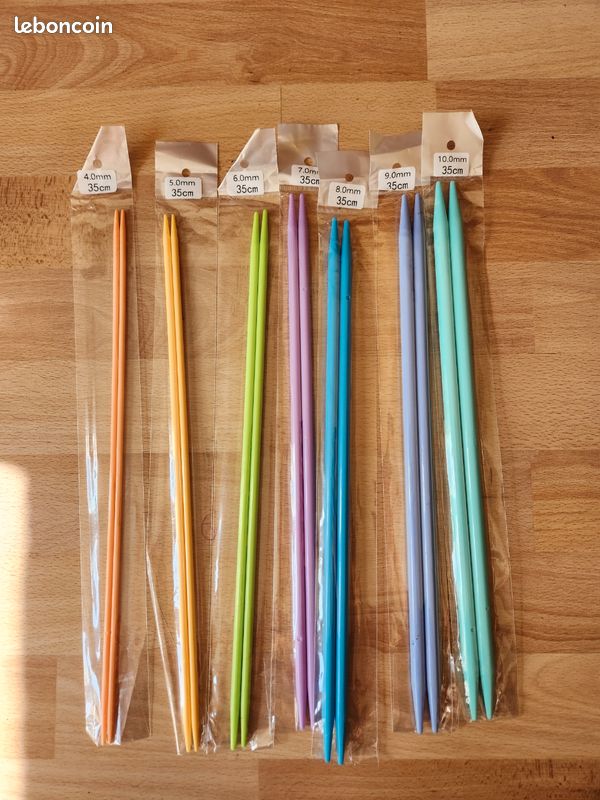 Lot aiguilles tricot (image 1)