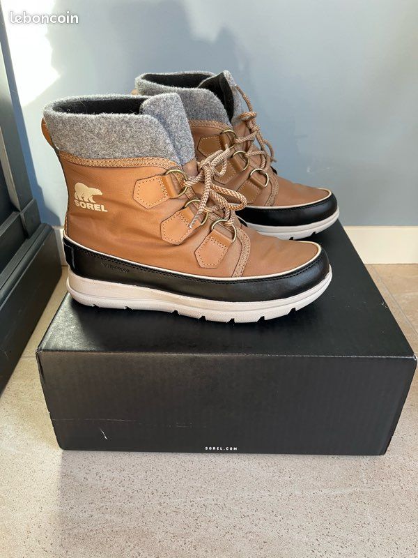 Sorel Boots De Neige Fille Bottes Neige Imperméable Sorel Femme