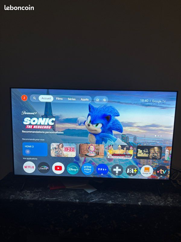 Tv QLED SHARP 101cm (image 1)