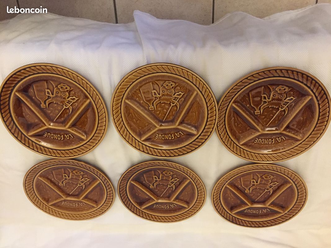Assiettes a fondue (image 1)
