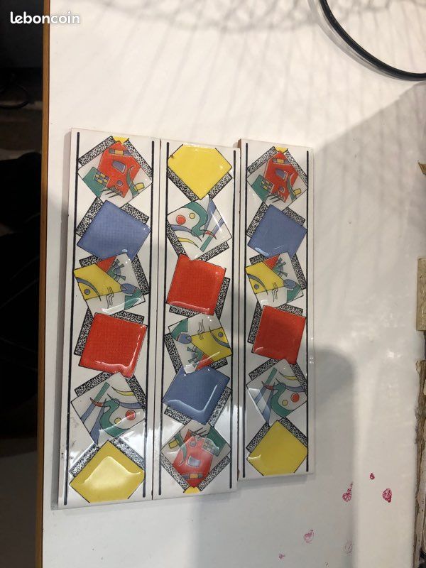 Listel carrelage coloré très bonne qualité 20 x 5 (image 2)