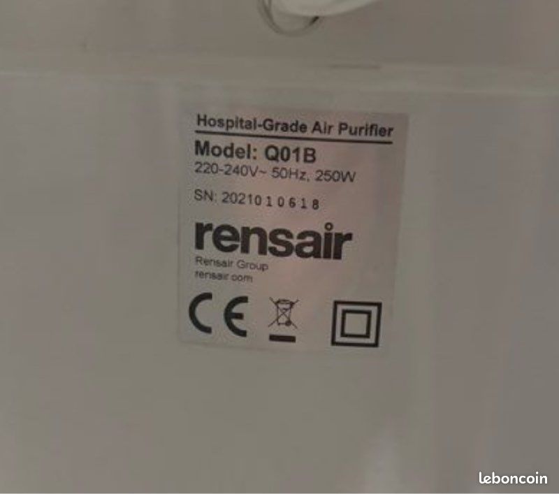 Purificateur d’air RENSAIR (image 2)