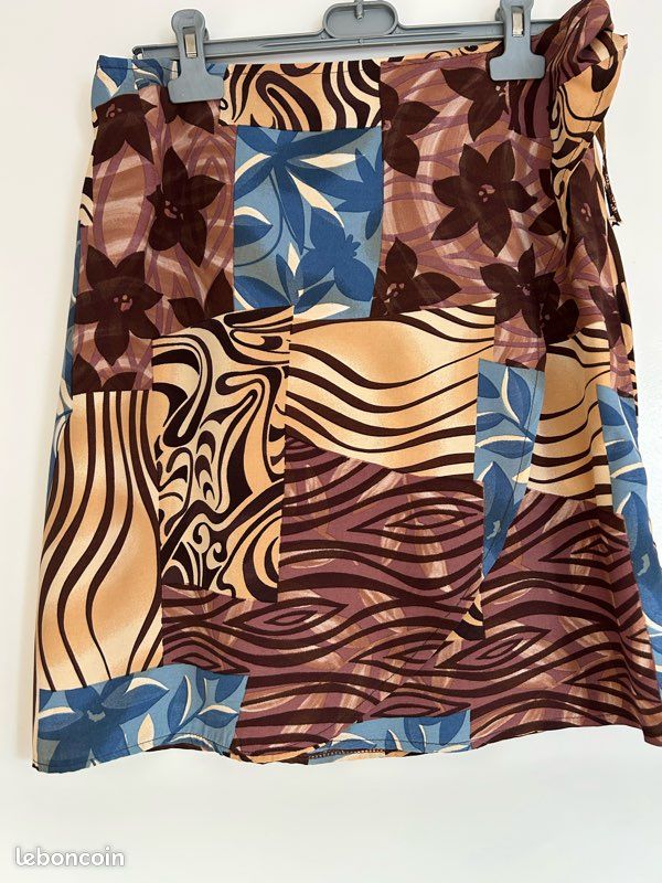 Jupe portefeuille Tahiti femme (image 1)
