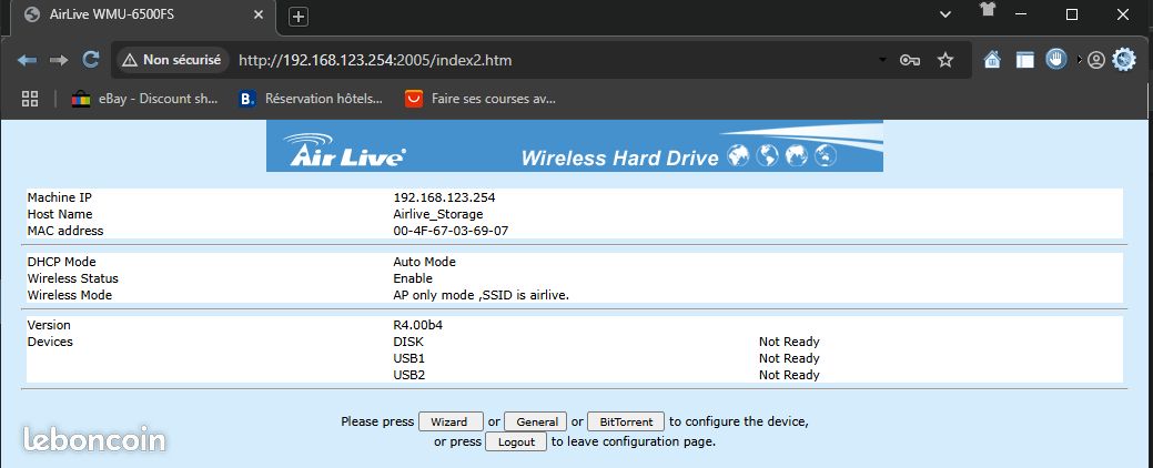 Serveur nas ovislink airlive WMU-6500FS (image 5)