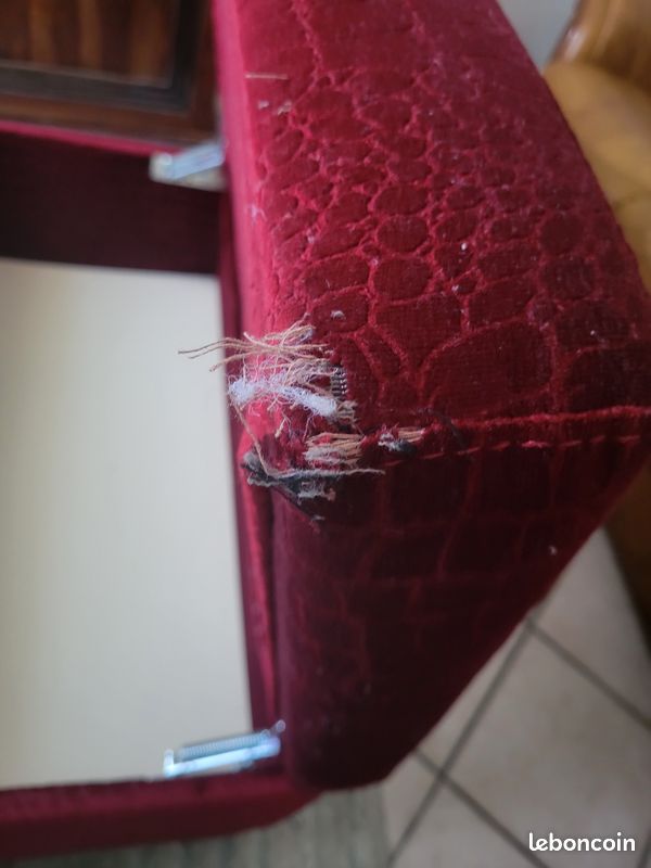 Coffre canapé et pouf (image 3)