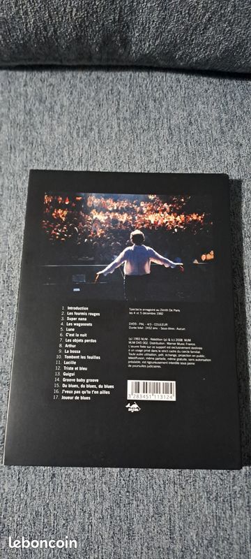 Michel Jonasz Au Zenith DVD Extrêmement rare et très recherché (image 2)