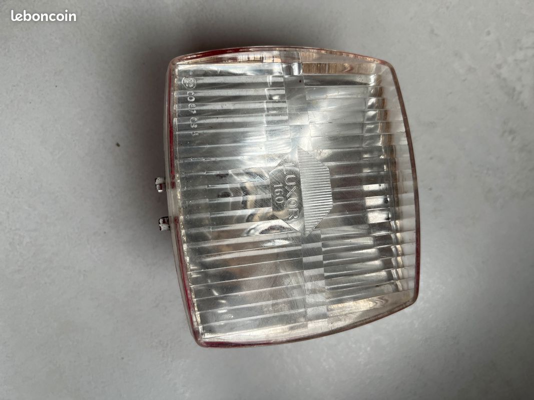 Optique de phare de marque Luxor pour cyclomoteurs ou vélos anciens