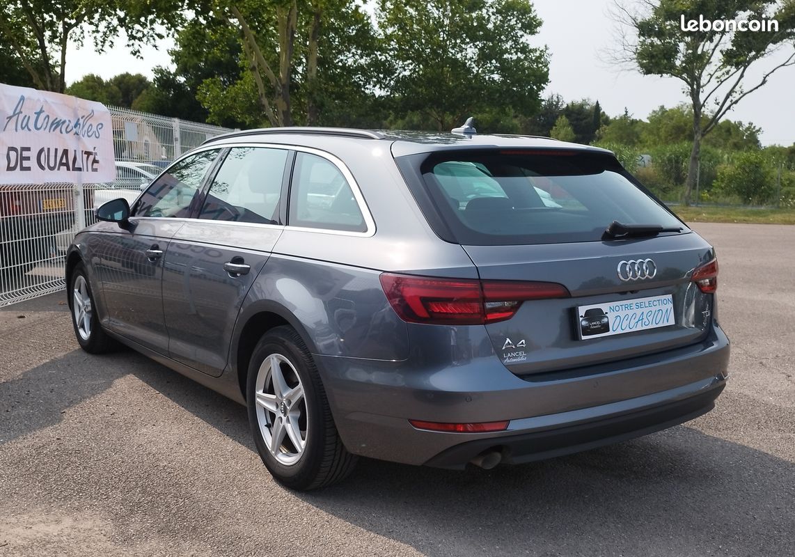 AUDI A4 Avant V (2) 2.0TDi 150CH S-Tronic7 Business Line Noir Métal ✅ Crit'Air 2 ✅ TVA Récupérable ✅ Garantie 6 Mois (image 4)
