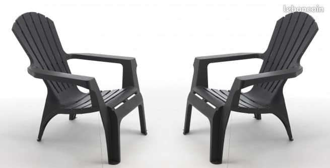 Fauteuils de jardin (image 1)