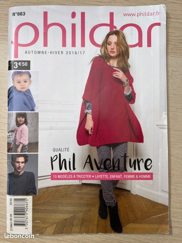 Livre tricot Phildar (image 1)
