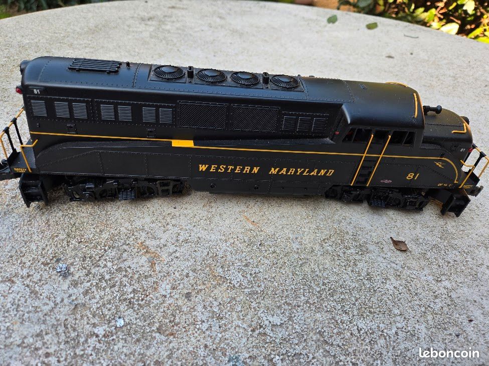 TRAIN ECHELLE 0 Locomotive diesel (image 3)