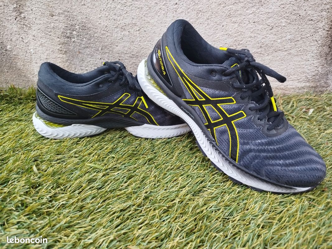 Asics gel nimbus 22 pointure 44 60kms Chaussures