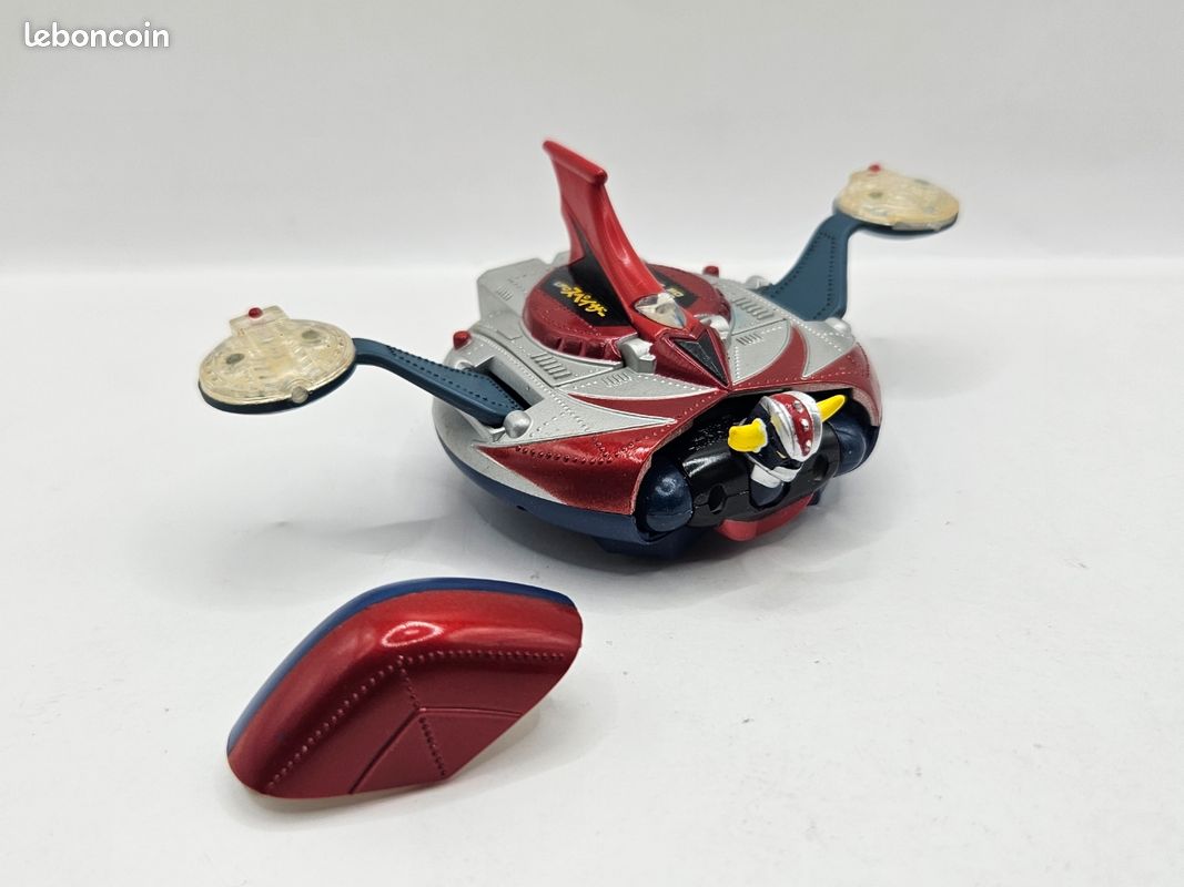 Set Goldorak Spacer Popy Gashapon – CGA11 CGA12 Complet, Boule Japonaise Et Catalogue, Rare 2001