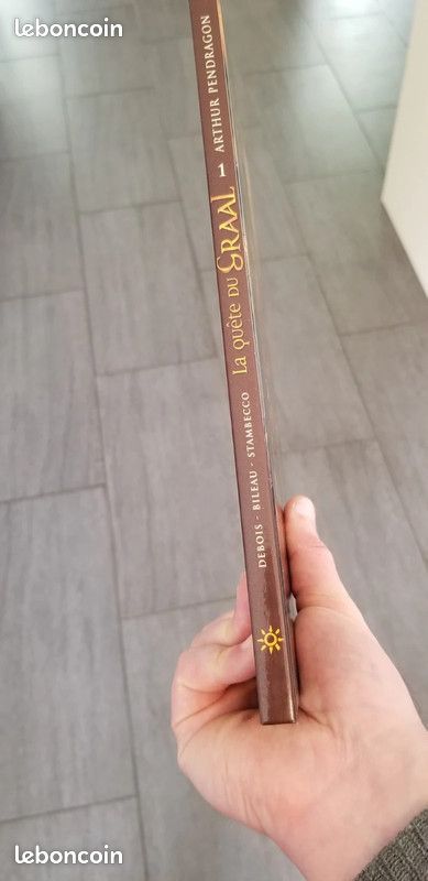 Bd La quête du graal Arthur Pendragon Stambecco Debois (image 9)