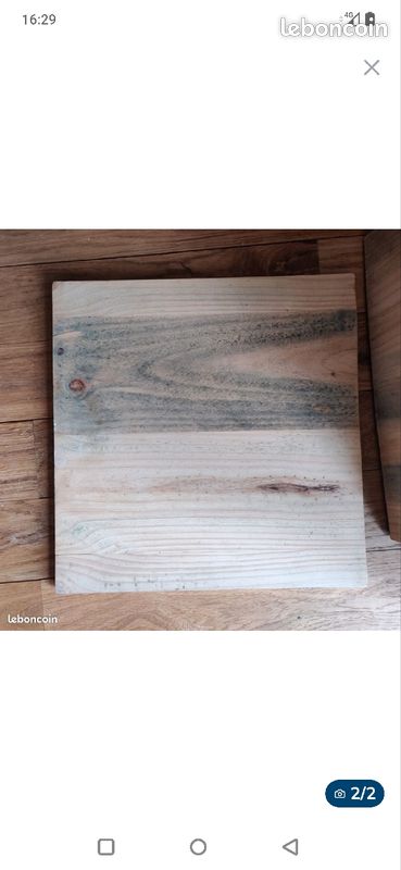 Lot 5 planches en pin 40 x 40 + 2 hauteur 2m x 40 et x 20 (image 1)