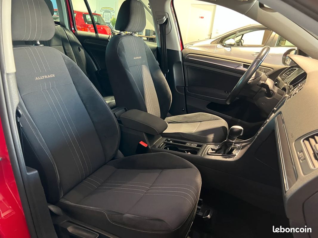 VOLKSWAGEN GOLF ALLTRACK 2.0 TDI 184 4MOTION DSG6 – BVA – 2017 – 183 000 km – SIEGES CHAUFFANTS – CARPLAY – ENTRETIEN A JOUR (image 14)
