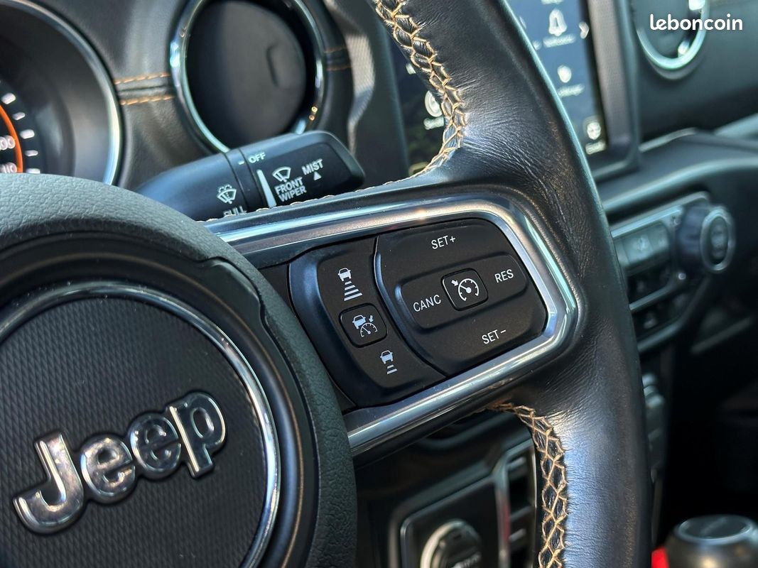 Jeep GLADIATOR High Altitude 3.6 V6 290 ch – BVA – 4x4 – Cuir Nappa – ACC – 32 100 km (image 13)