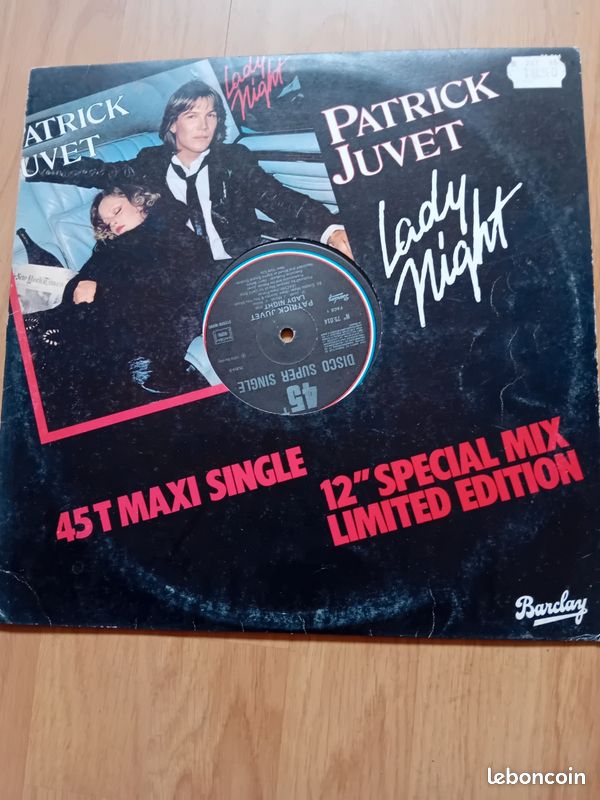 Disque vinyle Patrick Juvet (image 1)