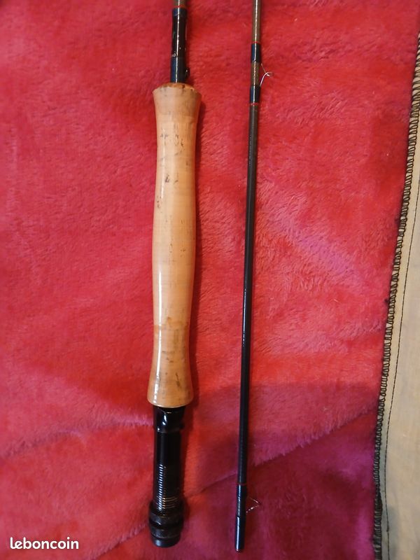 Canne a peche lancer mouche origine ECOSSE (image 3)