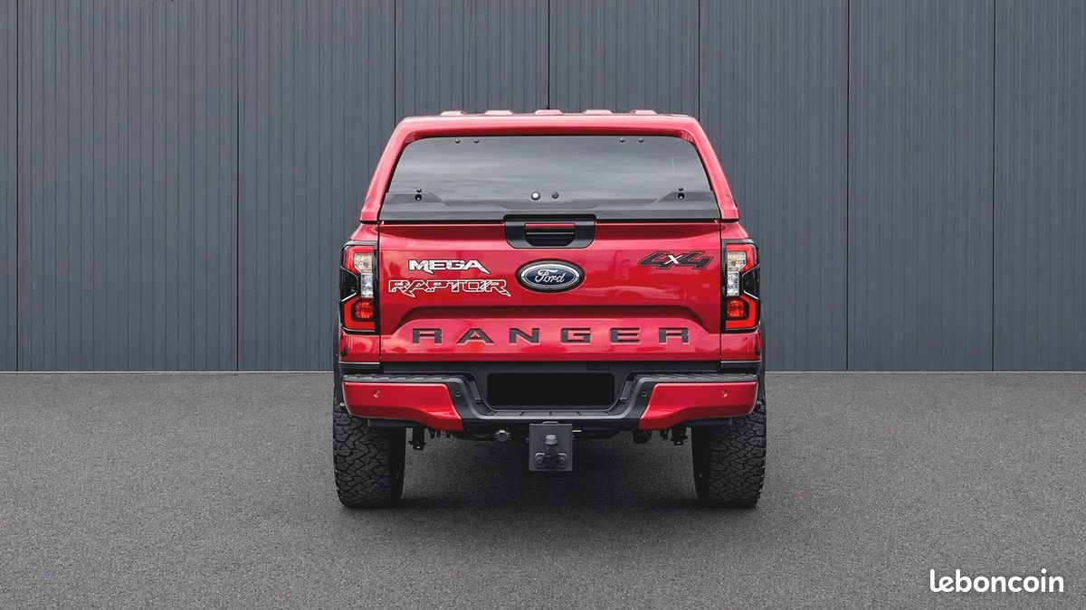 FORD RANGER MEGA RAPTOR UNIQUE DOUBLE CABINE 2.0L TURBO DIESEL BVA6 5 PLACES – HARD TOP SPORT – KIT CARROSSERIE MEGA RAPTOR – RADARS Av & Ar + CAMERA 360° – CUIR ELECTRIQUE CHAUFFANT – GARANTIE 1 AN (image 5)