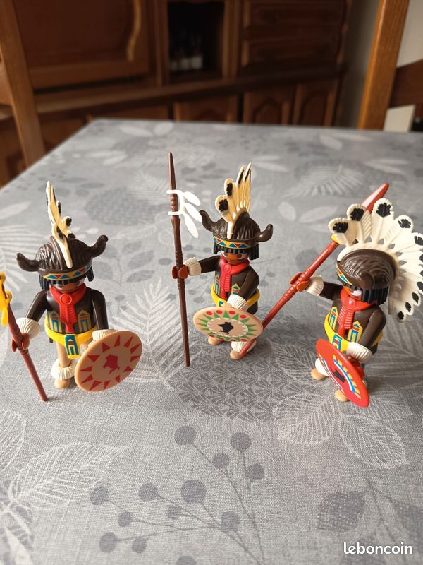 Lot de 3 indiens année 90 (image 1)