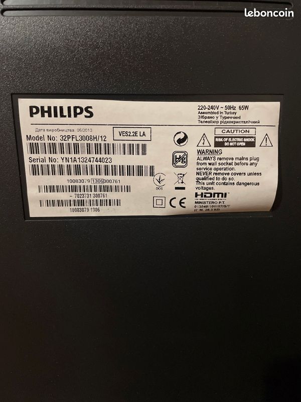 TV Philips 32 pouces (image 5)