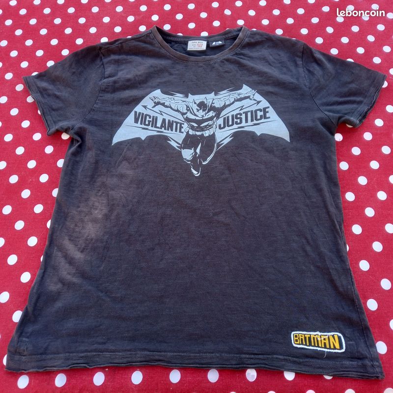 Tee shirt BATMAN ZARA 10 ans (image 1)