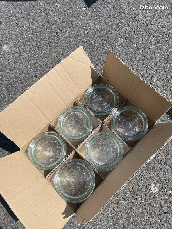 Pot en verre de conservation marque WECK (image 1)